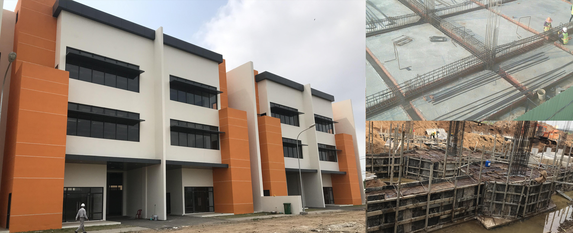 Leadpark轻工业厂房建设——F-G栋主工程